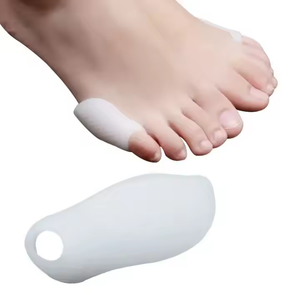 Manicotto di correzione del mignolo in Silicone neutro e SEBS per i piedi, rotazione esterna resistente all'usura e sovrapposta - Product Image 1