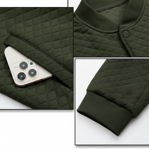 Chaqueta de Invierno para Hombre, Textura de Lujo, Mezcla de Lana, Acabado Suave, Silueta Contemporánea y Elegante - Product Image 1