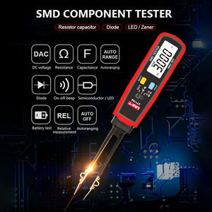 UT116A UT116C, multímetro SMD <span class=keywords><strong>de</strong></span> rango automático, Micro <span class=keywords><strong>pinzas</strong></span> para componentes electrónicos, <span class=keywords><strong>pinzas</strong></span> LED digitales, probador inteligente SMD - Product Image 3