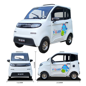 Cheapest New Style Automatic Street Legal Lsv Electric Car for Adults 4 Seats - Product Image 4
