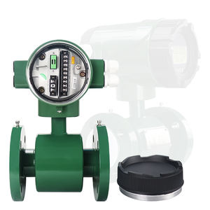 عداد تدفق كهرومغناطيسي غاطس من الفولاذ المقاوم للصدأ من FIMEET، توصيل بشفة، دقة +/-0.5%، معدل تدفق 0.5-12 م/ث، تدفق <span class=keywords><strong>6</strong></span>-60 م/ساعة - Product Image 2