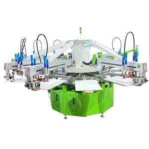 Automatic 6-Color <b>Silk</b> Screen Printer for Labels Cards Papers <b>Pillows</b> Clothes-for Printing on Various Materials-New Condition - Product Image 3
