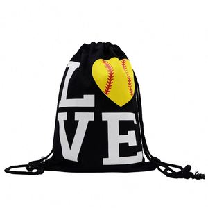 Custom Cheap 210D Nylon Polyester Waterproof Small Sport <b>Backpack</b> Reusable Drawstring Promotional Sportpacks - Product Image 3