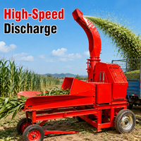 Broyeur d'ensilage haute capacité 9Z-15A, capacité de 10-15 T/H, hacheuse d'herbe robuste pour élevage bovin
