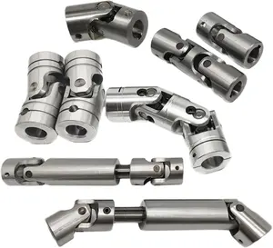 Professional CNC manufacturer HKAA custom ALL SIZES Cardan universal joint shaft coupling universal joint drive shaft
