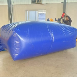 Bolsa de Agua Inflable de PVC de 20 pies, Contenedor Anti-Fugas, Tanque Flexible para Almacenamiento y Transporte de Líquidos No Peligrosos - Product Image 1