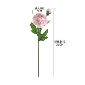 ดอกไม้ประดิษฐ์ CallaFloral สีส้มแบบก้านเดี่ยว เป็นมิตรกับสิ่งแวดล้อม เหมาะสำหรับตกแต่งงานแต่งงาน งานฝีมือ และตกแต่งบ้าน - Product Image 4