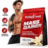 Poudre de protéines de lactosérum OEM Sports Nutrition, haute teneur en calories, faible en glucides, 50 g de protéines, pour la prise de masse musculaire, la musculation, la croissance musculaire, pour adultes.