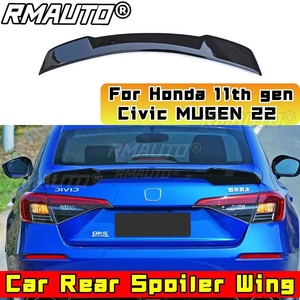 สปอยเลอร์หลังรถยนต์ ชุดแต่งสำหรับ Honda Civic รุ่นที่ 11 INTEGRA MUGEN 22 สปอยเลอร์หลัง อุปกรณ์ตกแต่งรถยนต์ - Product Image 3