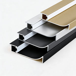 Fabricant OEM, plinthe LED en aluminium sur mesure, profil <span class=keywords><strong>de</strong></span> plinthe en alliage d'aluminium, plinthe LED au design moderne - Product Image 3