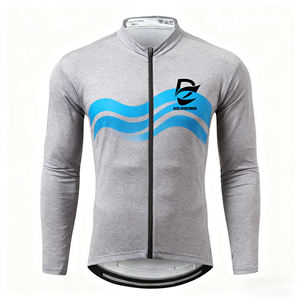 เสื้อจักรยานแขนยาวแบบใหม่ขายดีที่สุด ผ้าใส่สบาย แห้งเร็ว ซึมซับเหงื่อ เหมาะสำหรับฤดูร้อน ใส่ได้ทั้งชายและหญิง - Product Image 1