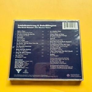 Louis Armstrong et Duke <span class=keywords><strong>Ellington</strong></span> : le Grand Sommet CD. Jazz historique définitif : la collaboration emblématique de deux légendes du jazz. - Product Image 2