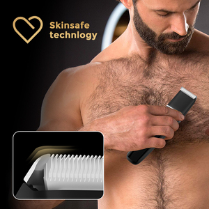 Pelle sicura carica magnetica corpo elettrico toelettatore a sfera lama ceramica Display digitale luce a LED IPX7 impermeabile 600mAh - Product Image 4