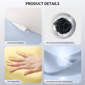 LIANDA BC-093 neue beheizte und 3 Geschwindigkeit einstellbare Memory Foam elektrische Massage Lendenwirbel stütz kissen - Product Image 6