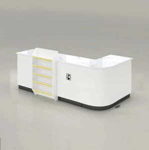 Mostrador <span class=keywords><strong>de</strong></span> Caja para Tienda <span class=keywords><strong>de</strong></span> Conveniencia Hyper Hub HB-SY-02, Diseño Moderno y Minimalista, Mostrador <span class=keywords><strong>de</strong></span> Recepción, Vitrina <span class=keywords><strong>de</strong></span> Acero, Ecológico - Product Image 1