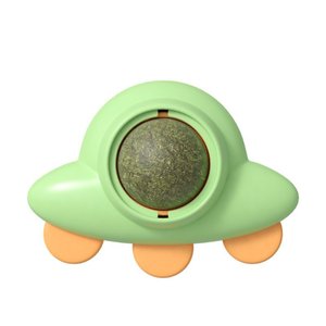 Juguetes ecológicos para gatos, cohete para lamer, Nave espacial, <span class=keywords><strong>Bola</strong></span> <span class=keywords><strong>de</strong></span> menta para moler los dientes, <span class=keywords><strong>Bola</strong></span> <span class=keywords><strong>de</strong></span> <span class=keywords><strong>Pelo</strong></span> para limpiar hierba comestible para gatos - Product Image 1