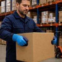 Gants de travail de sécurité pour la construction, la logistique, le jardinage, les travaux de réparation, gants en latex à revêtement ondulé antidérapants et imperméables pour hommes