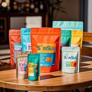 Custom Printed Biodegradable 1Kg Whey <b>Protein</b> Powder Packaging Bag Stand Pouch Aluminum Foil Ziplock for Chewing Gum Sushi Milk - Product Image 6