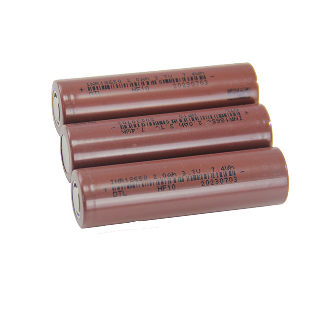 DTL Lithium18650 Battery 2000mah Batterie 18650 3.7V Battery 18650 Li-ion for Ebike 18650 Lithium Battery 18650 Rechargeable · image 4