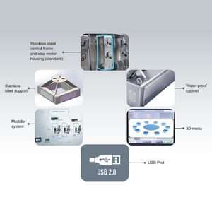 LINPACK 스낵 칩 포장 기계 예비 부품 20 헤드 견과류 콩 캔디 믹스 표준 멀티 헤드 조합 스케일 가중치 - Product Image 2