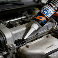 Mastic d'étanchéité RTV noir haute température pour moteur, couvercle de soupape et collecteur d'échappement