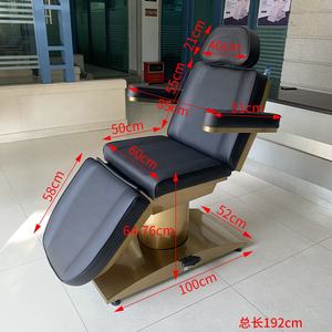 Cama de belleza eléctrica para salón, cama de máscara de masaje especial, cama de savia de masaje de elevación multifuncional - Product Image 5