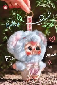 Vente en gros de boîtes mystères en peluche de la série <span class=keywords><strong>Baby</strong></span> Three Cute, originales et authentiques, ornements de bureau tendance, jouets à la mode, cadeaux d'anniversaire - Product Image 2