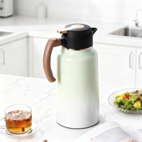 Carafe isotherme avec poignée, bouteille d'eau anti-fuite, théière thermique pour fête, pique-nique, vacances, barbecue
