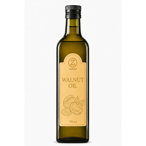 Huile de noix vierge biologique, qualité cosmétique et alimentaire, bouteille de 750 ml - Product Image 1