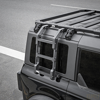 Échelle latérale de fenêtre arrière série OMU Genesis pour accessoires Bronco échelle de toit en aluminium tout-terrain 4x4