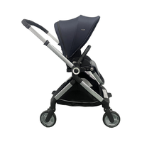 BP168-2 de haute qualité luxe 3-en-1 bébé poussette multifonctionnel haut paysage landau Coches Para Bebes