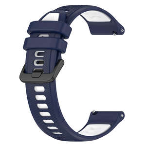 Correa de Reloj de Silicona de Doble Color Upro de 18 mm, 20 mm, 22 mm, Correa de Muñeca Inteligente para Garmin Forerunner 265 265s /venu3 Vivoactive5 - Product Image 2