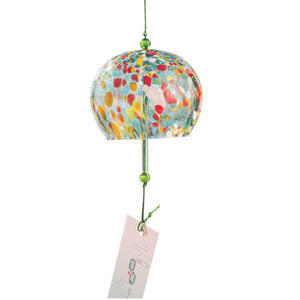 Carillons éoliens en verre <span class=keywords><strong>japonais</strong></span> bleu ciel faits à la main cloches attrape-soleil vitrail artisanat noël décors pour la maison écologique - Product Image 5