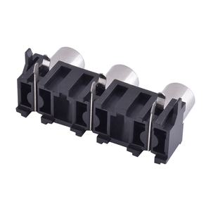 Rca-305 Jack Audio Socket Terminal Board Triple Blindage Rood Geel Wit Drie Colour Rca Jack Voor Pcb Mount - Product Image 3