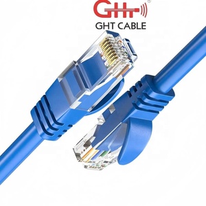 Conector RJ45 Pass Through Cat6 UTP para Cabos de Rede, Conector Modular RJ45 8P8C - Product Image 1