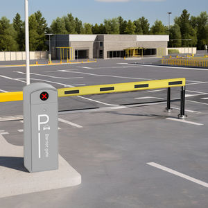 Système de porte de barrière de trafic de Machine de billet de stationnement à télécommande en aluminium de haute qualité de HCW pour le parking de voiture - Product Image 4
