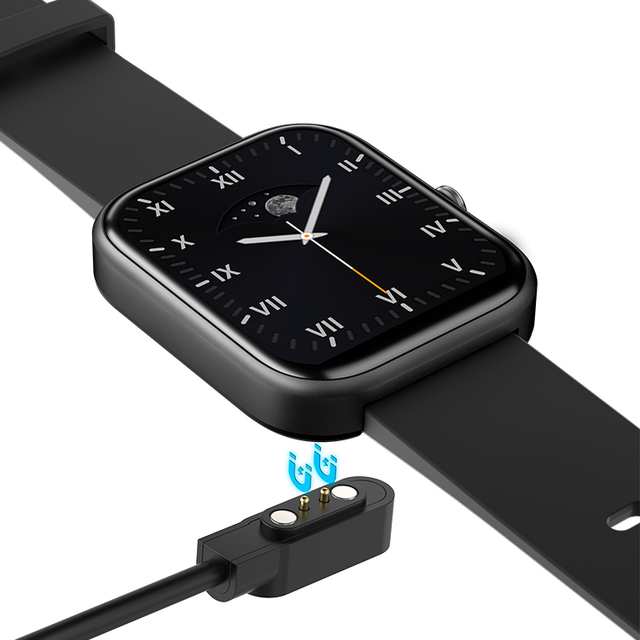 Starmax New New Trendy Smartwatch Top Sale Square TFT Display Sleep Tracker Silica Gel Band Step Counter Inventory Available
