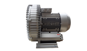 Motor de CA trifásico de alta potencia con soplador de anillo industrial y aspas de aluminio para la cría de peces - Product Image 2
