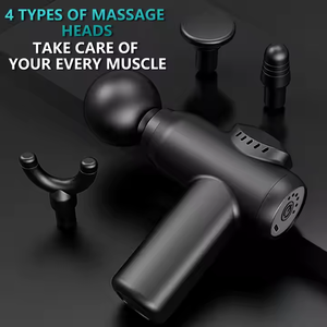 ปืนนวดกล้ามเนื้อแบบสั่นสะเทือนเนื้อเยื่อชั้นลึกคุณภาพสูง มอเตอร์ไร้แปรงถ่าน แบตเตอรี่ 1500mAh ระดับมืออาชีพ - Product Image 3