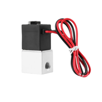 Válvula Solenoide Simple AirTAC Tipo 2V025-06/08, 12VDC, 2/2 Vías, para Sistema de Oxígeno de Ambulancia, Medio de Trabajo: Aire