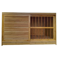 Cage de reproduction en bois à porte coulissante pour pigeons, nichoir européen pour pigeons de course et colombiers