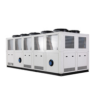 Unité de refroidissement à air à double compresseur pour équipement industriel 270 kW 360 CV – Refroidisseur à vis à air