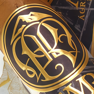 Nhà máy trực tiếp dán nhãn xì gà tùy chỉnh-dập lá vàng, giấy nghệ thuật dập nổi và kết cấu để nhận dạng xì gà - Product Image 1