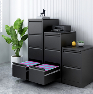 Wholesale 2 3 4 <b>Drawer</b> Metal Vertical Filing Cabinet Steel Foolscap <b>File</b> Cabinet - Product Image 3