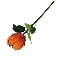 Fleur de Protea Artificielle en Soie, Décoration Maison & Magasin, Aménagement Hôtelier, Style Naturel, Photographie