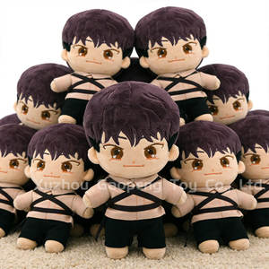 <span class=keywords><strong>Poupée</strong></span> en peluche Kpop Star coréenne personnalisée de 20 cm, créez votre propre adorable figurine d'idole anime en coton avec vêtements - Product Image 4