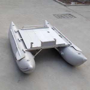 PVC 알루미늄 플랫폼 어선을 가진 팽창식 교주 boat2.4m 2.6m 3m 3.6m - Product Image 4