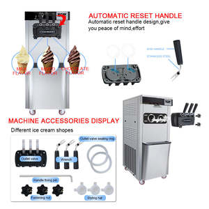 เครื่องทำไอศกรีมซอฟต์เสิร์ฟแบบ<span class=keywords><strong>ต</strong></span>ั้งพื้น รุ่นลดราคาพิเศษ พร้อมถังเก็บวั<span class=keywords><strong>ต</strong></span>ถุดิบ 2 ถัง และหัว<span class=keywords><strong>จ่าย</strong></span> 3 หัว - Product Image 5