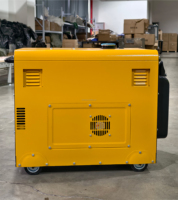 Groupe électrogène portable super silencieux à moteur diesel ou essence, à aimant permanent et sans balais, 5KW 8KW 10KW 12KW 15KW 20KW 10KVA 12KVA