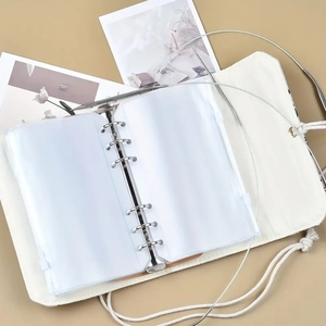 Lotus Sợi Cố Định Thông Tư Đan Kim Lưu Trữ Trường Hợp Với 12 Rõ Ràng Dây Kéo Túi Đan Kim Túi - Product Image 3